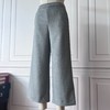定制—温暖冬日—高级灰绵羊毛九分直筒裤- 显瘦阔腿裤   2104038 商品缩略图0