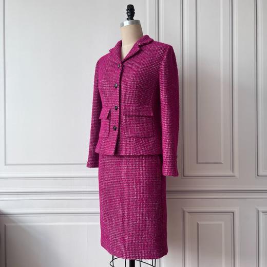 定制-Lady挚爱、轻奢风-软呢优雅修身显瘦 小香半身一步裙2203031 商品图4