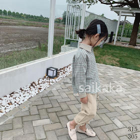 KZ305系绳拼长裤 100-140