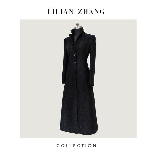 C系列—定制—收藏级——新风貌“The New Look”极简静奢风大衣2306020 商品图2