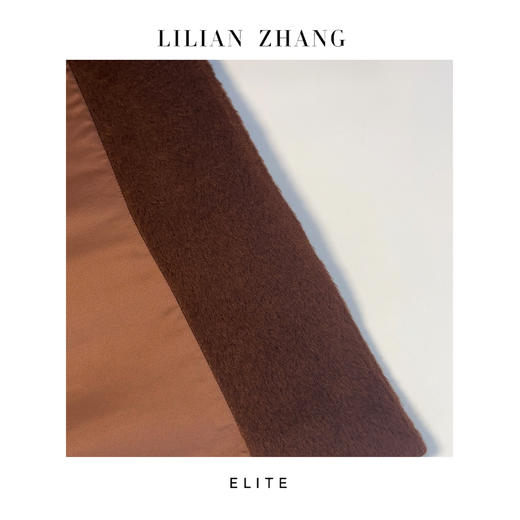 2306008LILIAN ZHANG定制—都市力量—至简新潮—挚爱羊驼绒长款美拉德风大衣 商品图3