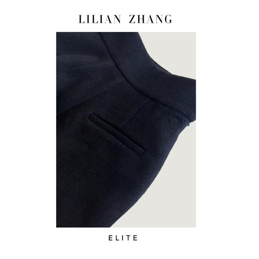 2304106 定制—都市力量——至简新潮——秋冬复古中高腰显瘦羊毛短裤 商品图1