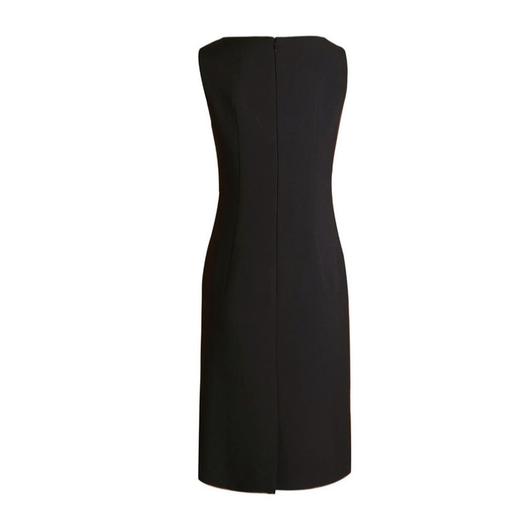 经典小黑裙、气质女士修身轻奢通勤无袖黑色圆领连衣裙  1801080 商品图1