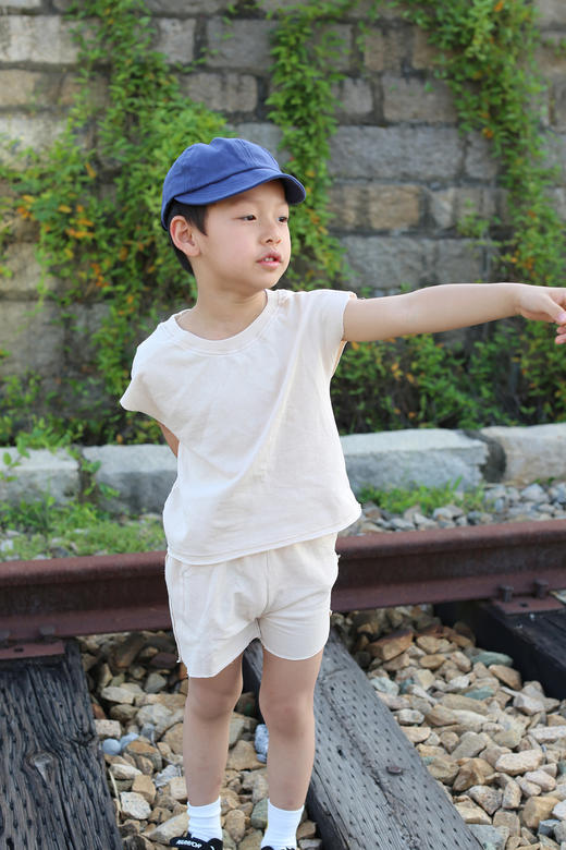 TZLM177 男女童通用无袖套装80-120 商品图1