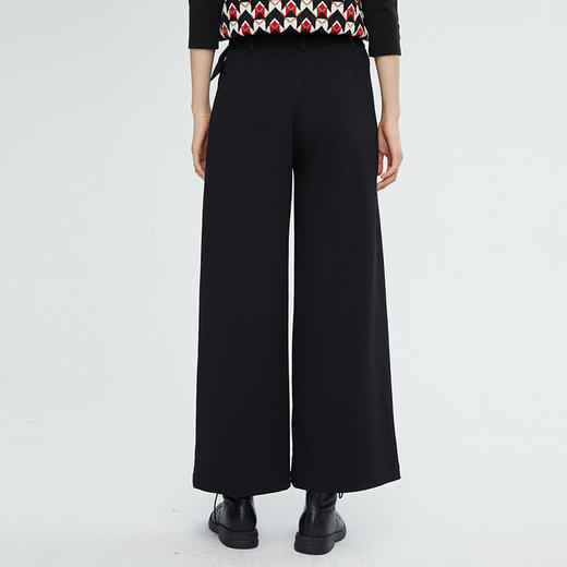 VIVIAN LIU薇薇安刘R2345001秋女装新款高腰腰部腰带阔腿长裤 商品图1