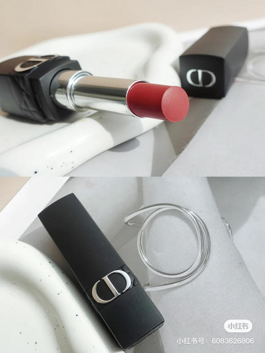 Dior磨砂黑管口红-558色号 商品图7