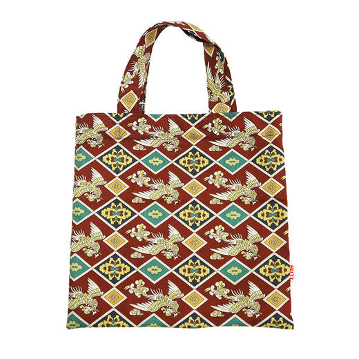 HUJI祤集方形小拎袋插画传统纹样 商品图11