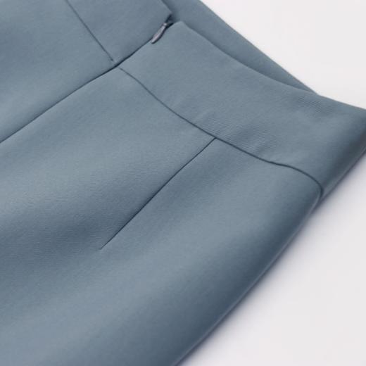 知性风-时尚显瘦-春夏秋修身-纯色商务  休闲开衩包臀裙  2103023 商品图2