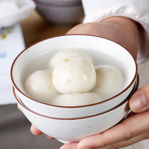 【顺丰包邮！燕麦乳茶汤圆】一口爆浆，干甜而不腻冰燕麦牛乳汤圆乳茶汤圆牛奶汤圆元宵早餐夜宵甜点心-觅食坊 商品图3