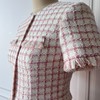 定制-Vintage-轻奢、法式风优雅粗花呢流苏小香连衣裙  2201082 商品缩略图2