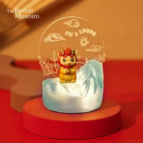大英博物馆龙年系列 萌龙抱珠亚克力小夜灯桌面摆件