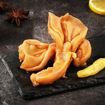 百草味去骨鸭掌泡椒味125g 鸭爪熟食卤味休闲零食零食解馋网红小吃 商品图6