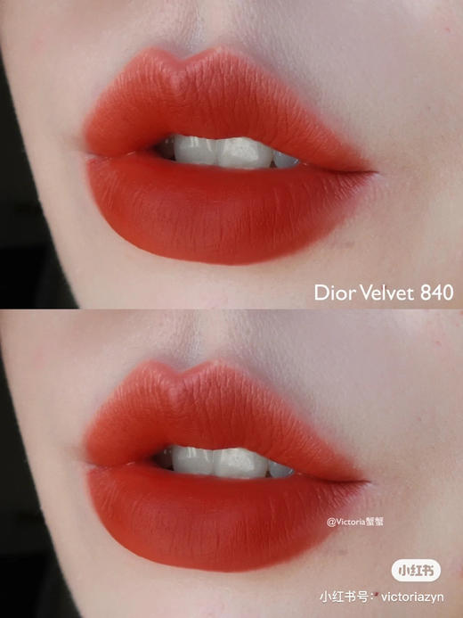 Dior磨砂黑管口红-840色号 商品图2