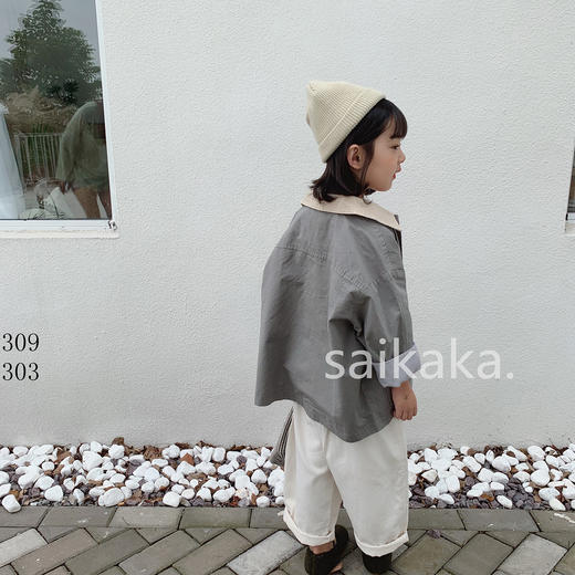 KZ303 双扣直筒裤 100-140 商品图3