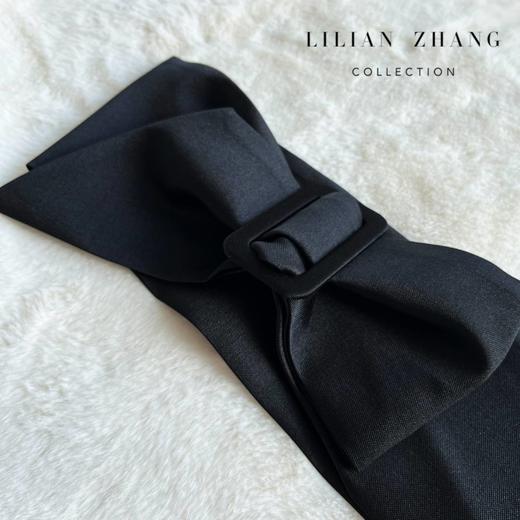 定制——挚爱主角之选、中古风简约百搭黑色腰封（8公分扣头）2313002 商品图2