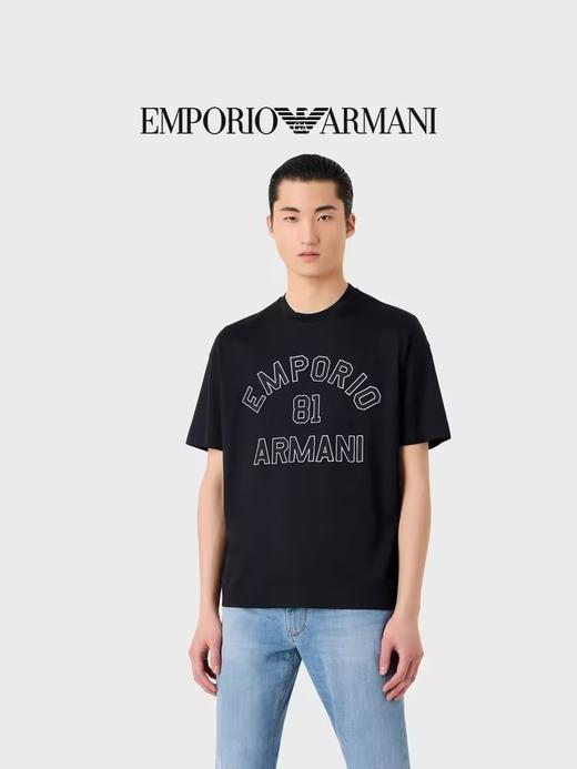 E ARMANI T恤衫男  3R1TV91JUVZ-0920 .70%LYOCELL 30%COTTON 商品图1