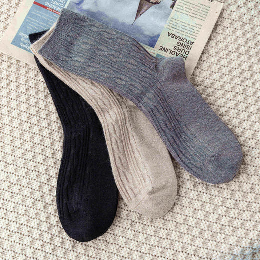 【远梦】女中长筒袜(羊毛系列)YM2351 商品图1