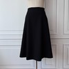 衣橱新宠-法式浪漫、罗马假日A摆半裙-高腰显瘦 优雅纯色 2203038 商品缩略图2