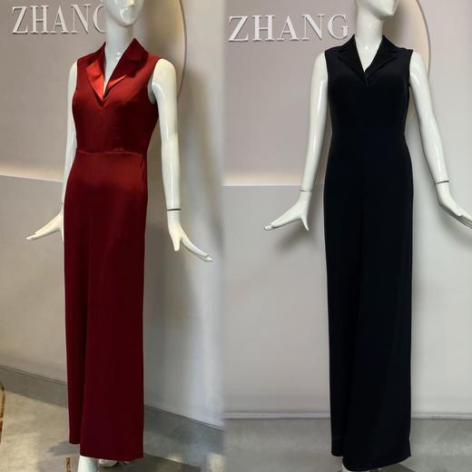 定制—精剪入微—吸烟装(Le Smoking)知性无袖显瘦连体裤2304101 商品图2