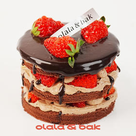 【草莓季折扣】4寸草莓可可蛋糕