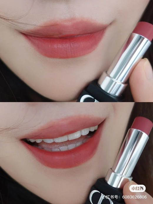 Dior磨砂黑管口红-558色号 商品图6