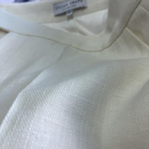 法式帝政风“Empire style”—中高腰9分苎麻直筒裤 2204019 商品图2