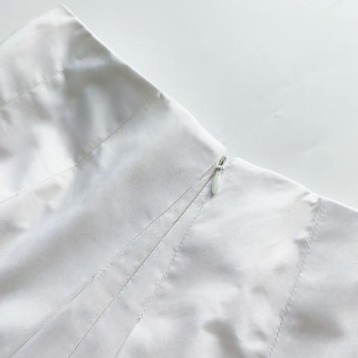 定制—至简生活—罗马假日—学院风赫本风白色半裙 2303034 商品图4