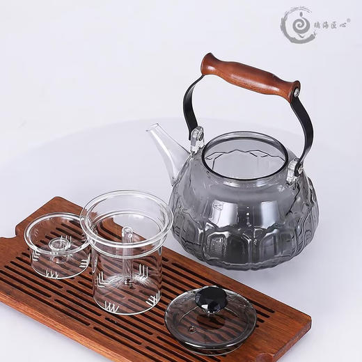 茶具茶壶LCH022璃匠莲花蒸者壶 商品图2