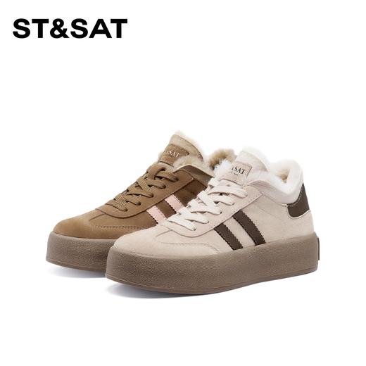 星期六加绒保暖复古休闲板鞋SS34112I39 商品图6