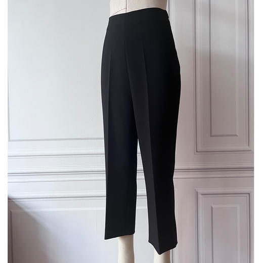 冬日黎明、New Look显瘦气质时尚通勤 极简休闲九分筒裤 2204024 商品图1