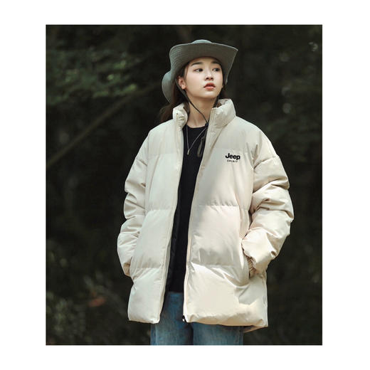 JEEP吉普立领情侣面包服丨加厚羽绒棉服 情侣款冬季立领面包服 商品图2
