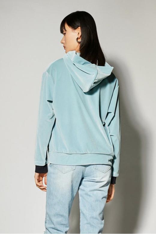 LILY 古风人物印花连帽卫衣 9609 商品图2