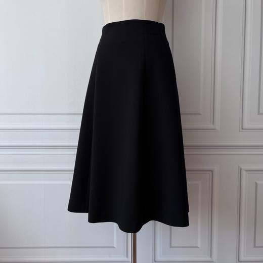 衣橱新宠-法式浪漫、罗马假日A摆半裙-高腰显瘦 优雅纯色 2203038 商品图1