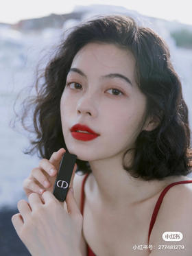 Dior磨砂黑管口红-999色号