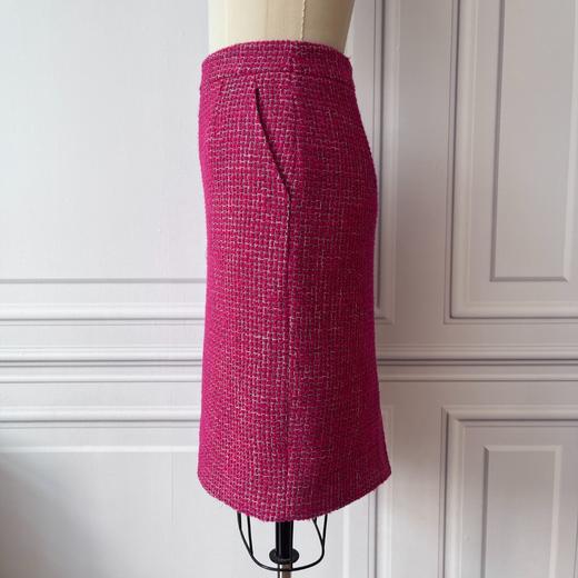 定制-Lady挚爱、轻奢风-软呢优雅修身显瘦 小香半身一步裙2203031 商品图2