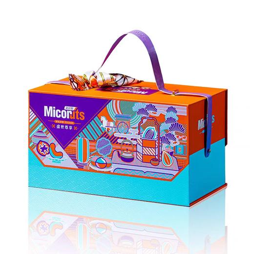 美荻斯国潮盛世尊享坚果礼盒装高档商务礼品春节拜年货礼品 商品图0