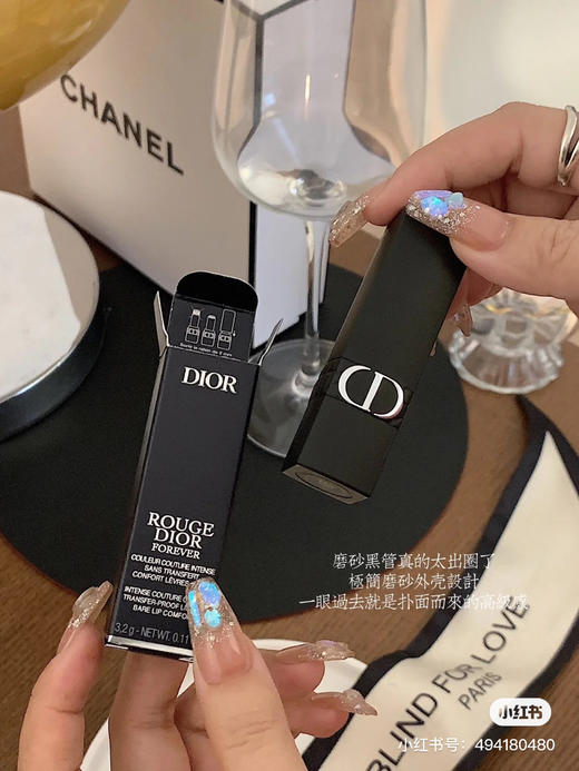 Dior磨砂黑管口红-720色号 商品图1