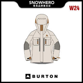 2324 BURTON WIZARDRY GORE JACKET TURTLEDOVE