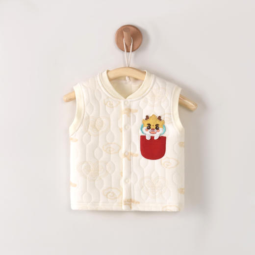 【福星小兔保暖马甲】宝宝马甲儿童春秋季婴儿背心薄纯棉马夹秋冬小童男女婴幼 儿坎肩 商品图9