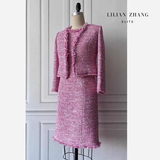 Vintage--轻奢、流苏时尚粗花呢显高显瘦小香风短款外套- 2205023 商品图1