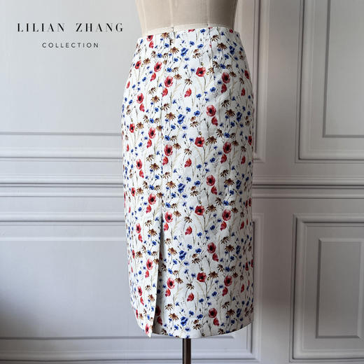 格兰维尔花园—自然元素“New Look”H型包臀气质半身裙  2303008 商品图1