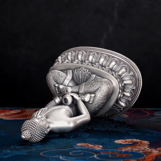 子佩集S999银【释迦牟尼】摆件【FX586】纯银2312 商品图10