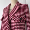定制—中古风、温莎宫廷软呢小香风格子气质格纹秋冬外套  2205048 商品缩略图3