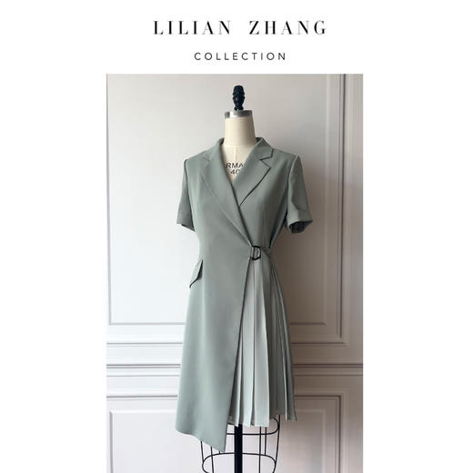 定制—职场漫谈—Lady挚爱—轻职场西装收腰连衣裙 2301985 商品图0