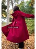 💥限量💥【圣诞节大衣】冬连帽款宽松大码女装反季优雅复古风保暖双面呢大衣 商品缩略图2