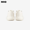 MIO米奥春季休闲板鞋贝壳圆头时尚溶解鞋小众厚底小白鞋女M241586173 商品缩略图4