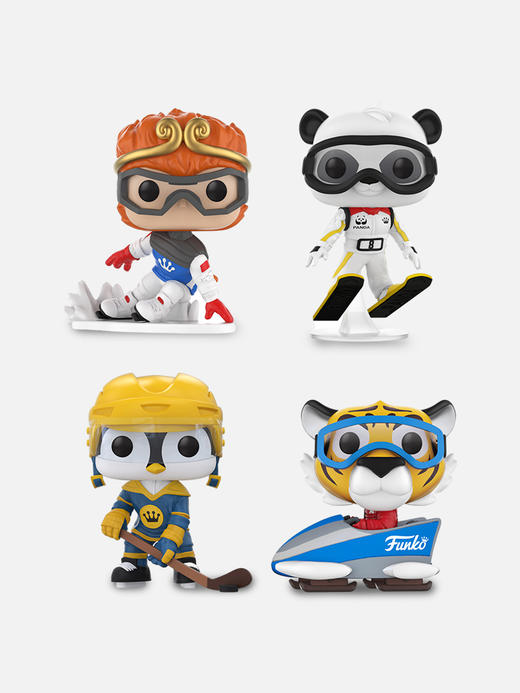 POP Asia Winter Fundays 亚洲系列 冬季欢乐运动会速度滑冰跳台滑雪/冰球/雪橇 67171 商品图2