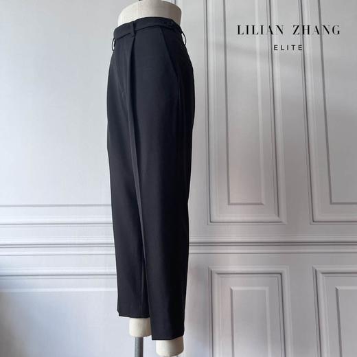 定制-衣橱挚爱—都市漫步 锥形休闲裤显瘦时尚通勤锥形裤 2204017 商品图1