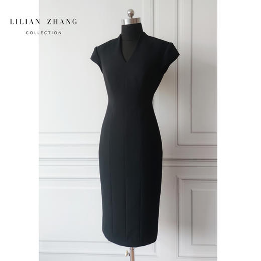 “都市力量”—摩登通勤、—简约结构式优雅连衣裙  2301096 商品图0