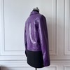 定制—都市摩登——紫色潮感皮夹克翻领外套、秋季短款外套  2205047 商品缩略图2
